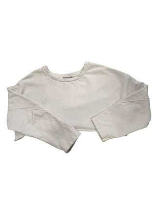 Vince White crop sweater, small