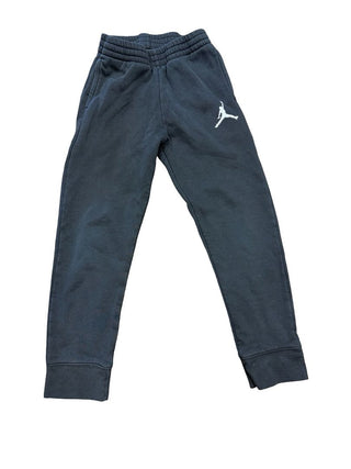 Nike Black Jumpman Logo Sweatpants, 8-10 years