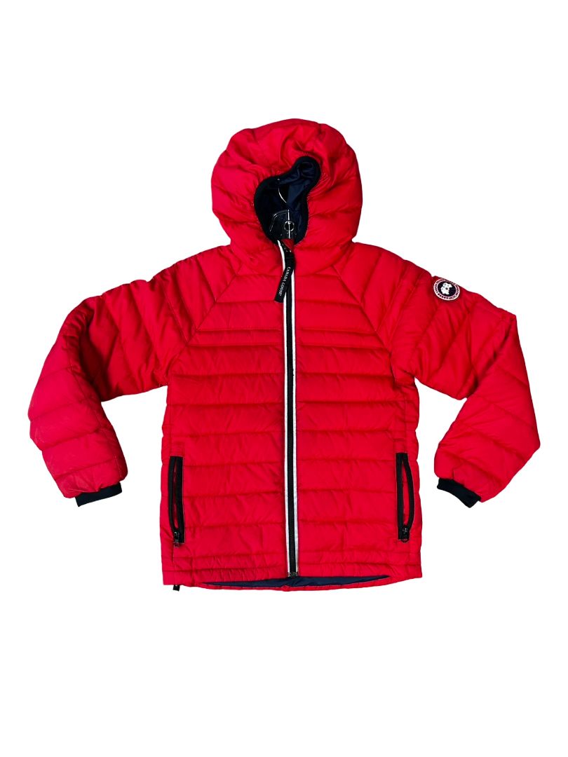Canada Goose red puffer jacket, 10 -12 years