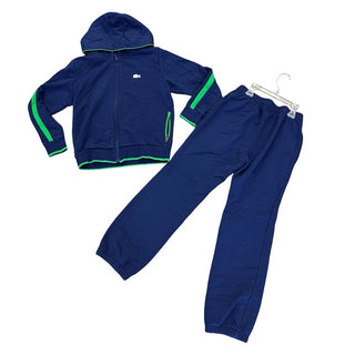 Lacoste blue sweatshirt/pant set, 10 years