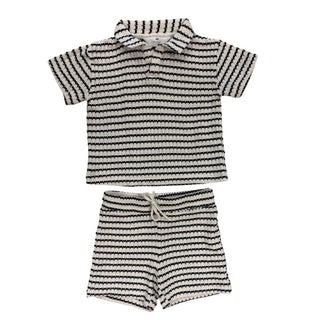 H&M Knit striped set, 6 years