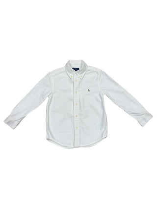 Polo Ralph Lauren White button down top, 5 years