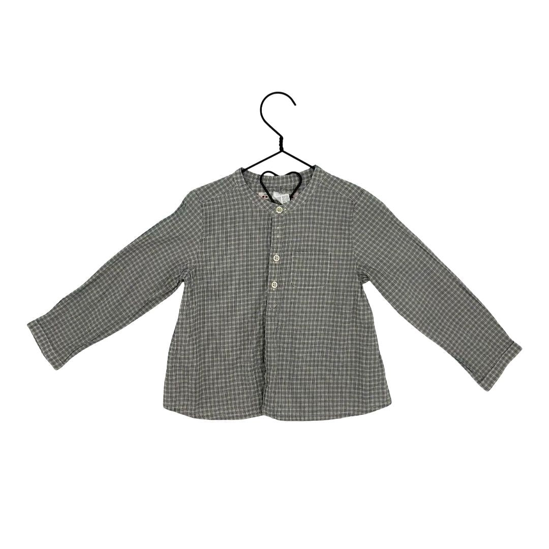 Bonpoint checkered top, 2 years
