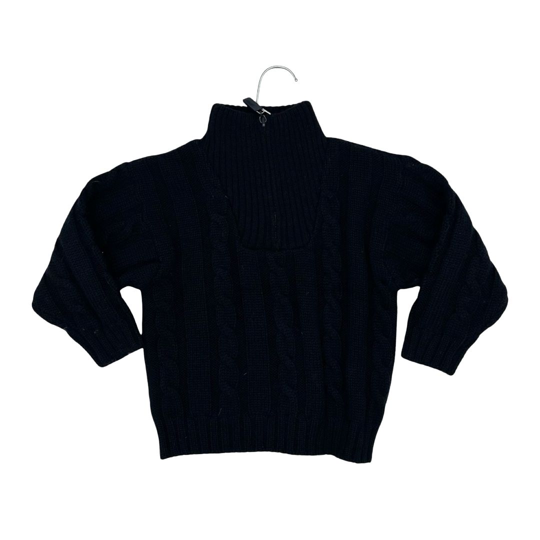 Jacadi navy half zip sweater, 2 years