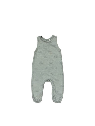Rylee + Cru Sun romper sage green, 6-12 months