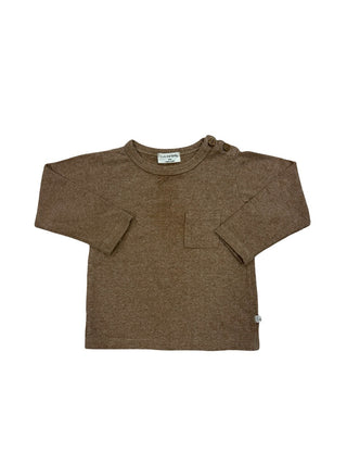 1 + in the family Brown long sleeve, 18 months