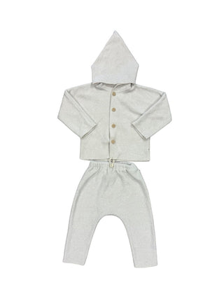 1 + in the family Plush sweater and sweatpant set, 18 months