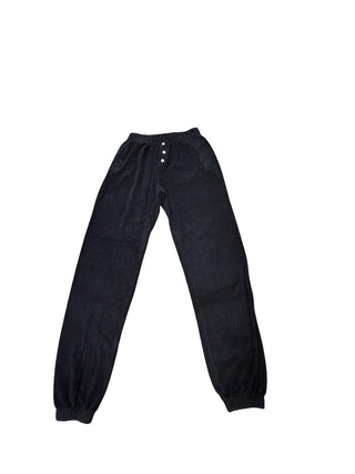 Donnie Black Terry fleace sweatpants, xs