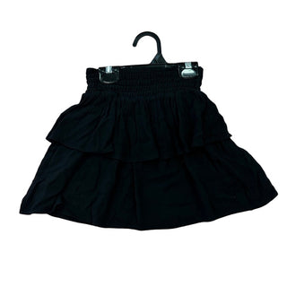 H&M Black tiered skirt, 4-6 years