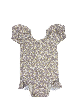 Quincy Mae Floral swimsuit, 3-6 months