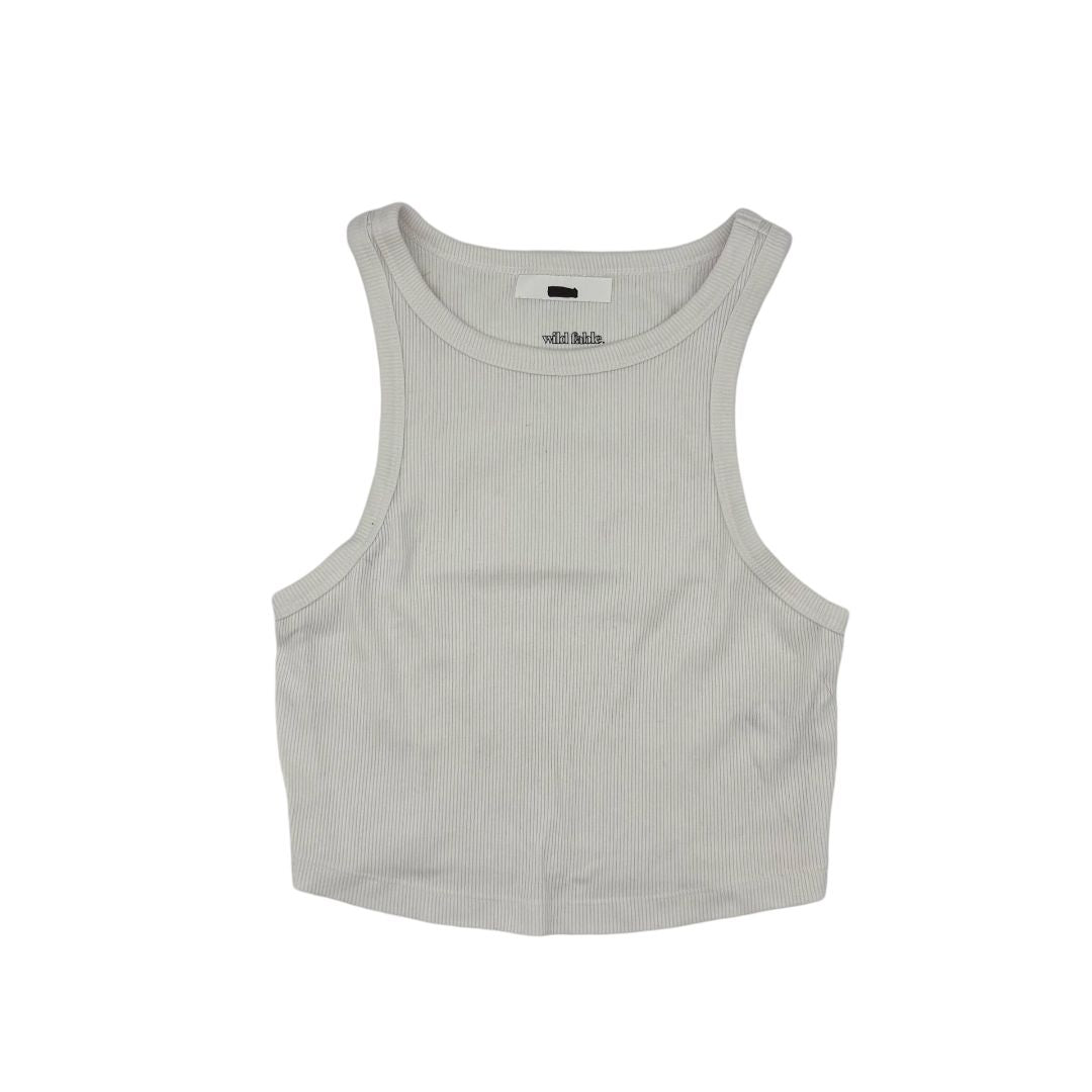 Wild Fable crop ribbed tank top, S
