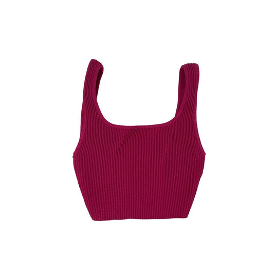 Babaton cropped ribbed tank, 2xs