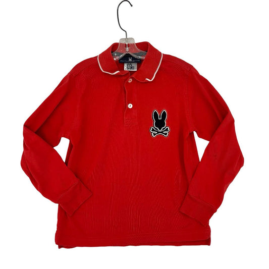 Pyscho Bunny polo long sleeve, 7-8 years