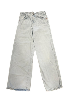 Zara Blue wide leg jeans, 8-9y