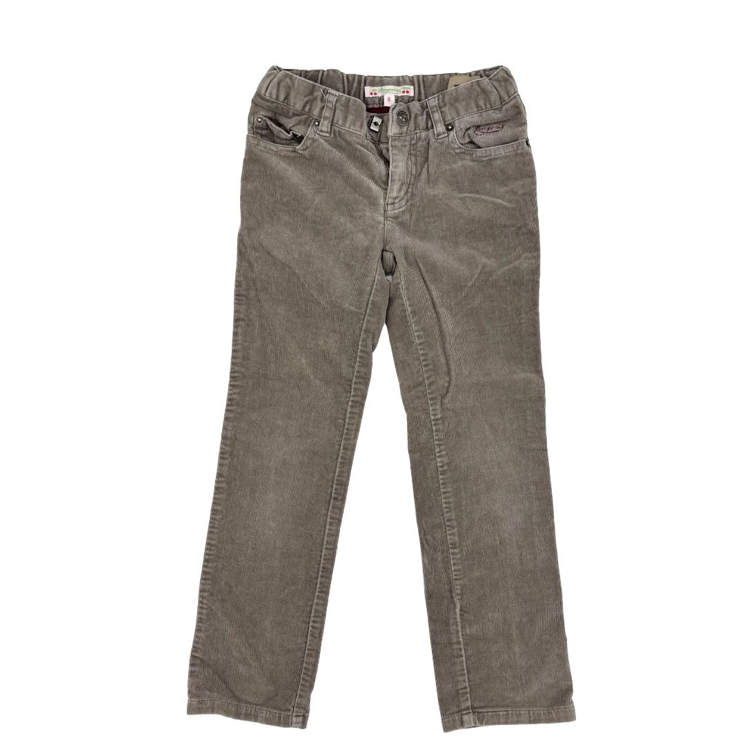 Bonpoint grey corduroy pants, 6 years