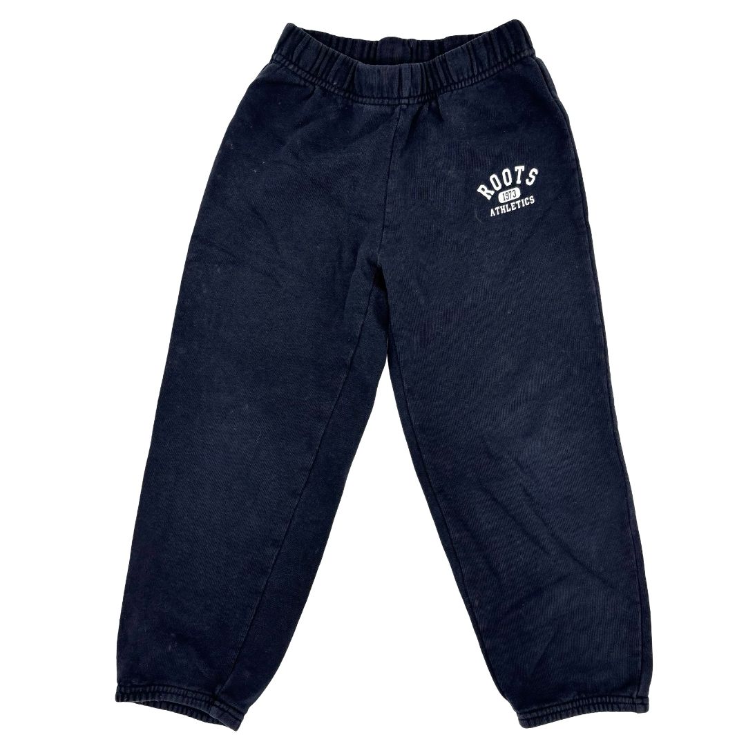 Roots black sweatpants, 6 years