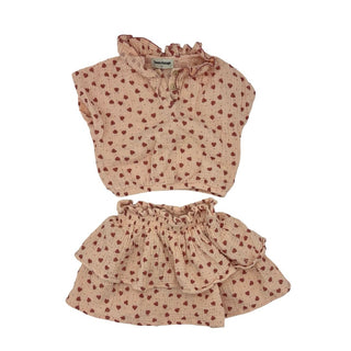 Tocoto Vintage skirt and shirt et, 3 years