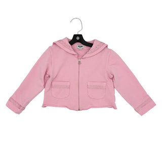 Moschino pink zip up, 2 years