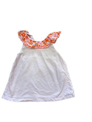 No Name Pink Tank top with floral top, 24m