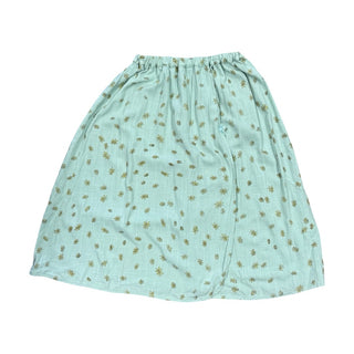 Bobo Choses All Over Daisy midi skirt in pastel green, 6-7 years