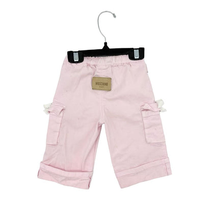 Moschino pink cargo pants, 12 month