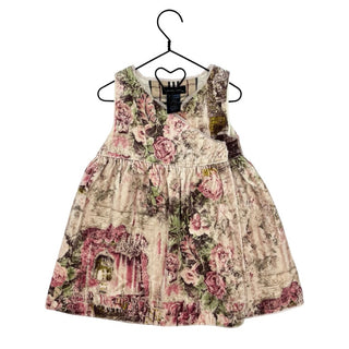 Burberry floral faux suede dress, 18 months