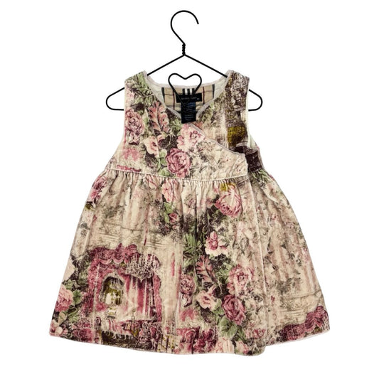 Burberry floral faux suede dress, 18 months