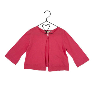 Bonpoint coral pink cardigan, 6 years