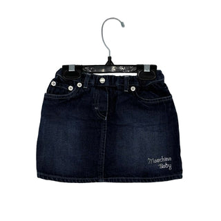Moschino denim jacket/skirt set, 2 years