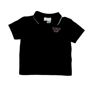 Burberry black collared shirt, 12 months