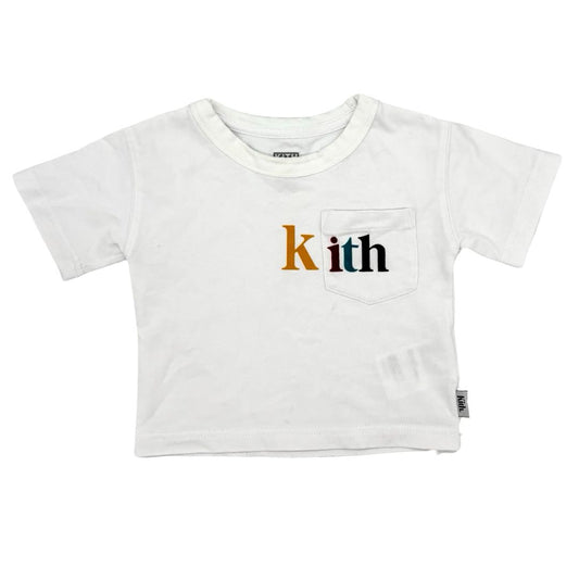Kith white tshirt, 9-12 months