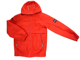 ALGLE Lightweight orange hooded jacket, 10