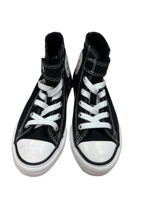Converse All-Star High top eyes easy-on in black and white, 12