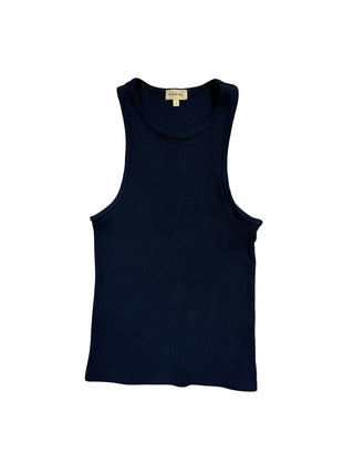 Donni Navy ribbed tank, S