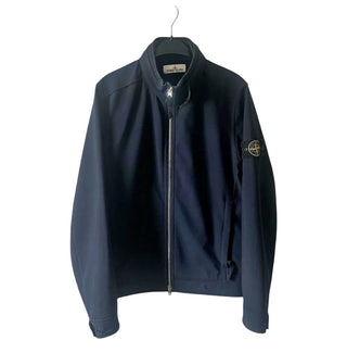 Stone Island Navy bomber jacket, mens medium