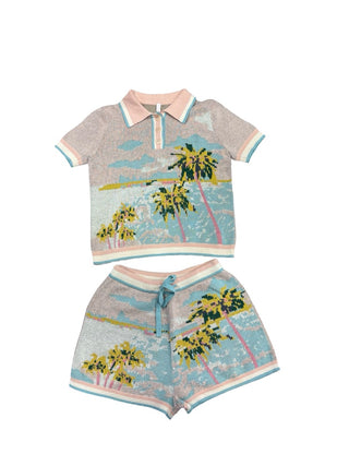 Zimmermann  Knit set with shorts/tshirt, 8 years