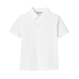 Jacadi White collared tshirt, 6 years