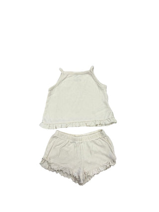 Carters Cream pointelle pyjama set, 3 months