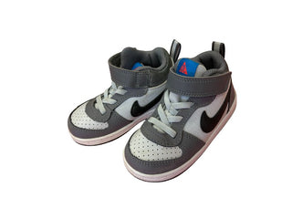 Nike Grey Sneakers with Velcro, 7 little kid