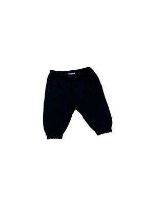 Jacadi Navy knit pants w/a bow, 6 months