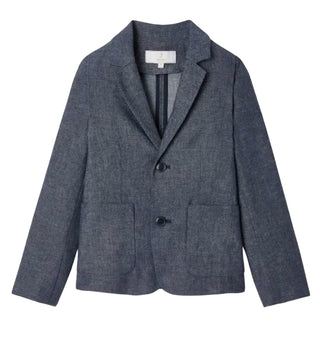 Jacadi Blue blazer with front pockets, 6 years