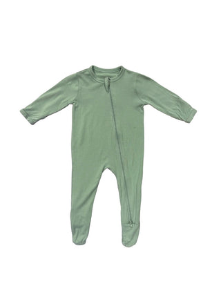 Kyte Sage green sleeper, 0-3 months