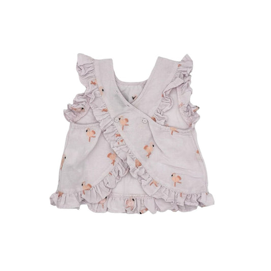 Stella McCatney pink flamingo top, 2 years