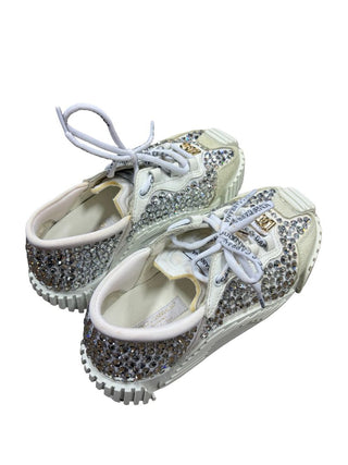 Dolce & Gabbana Rhinestone Sneakers, 29 EU