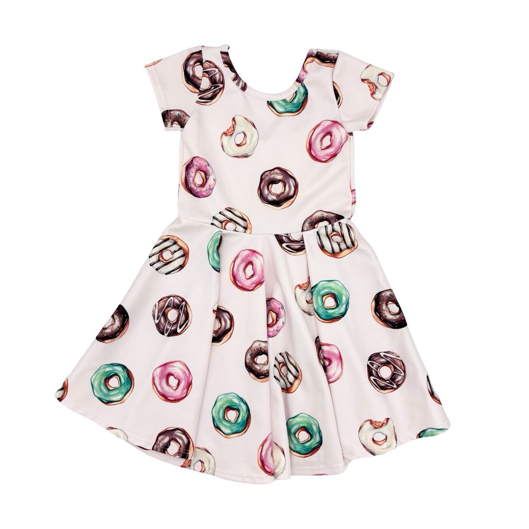 Sugarplum Lane pink donut dress, 4 years