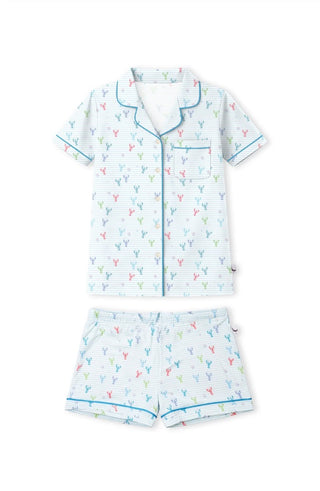 Preppy Goose Multi lobster print jersey, 6 years