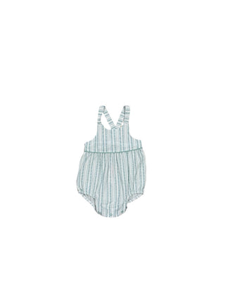 Tutto Piccolo Blue and white romper, 12 months