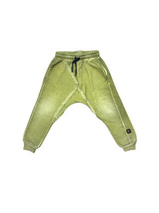 Nununu  Green Drawstring Sweatpants, 4-5 years