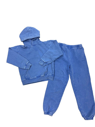 Aritzia Washed jazz blue sweat suit, Small