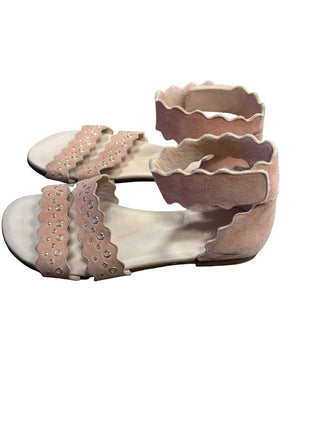 Chloe Pink studded sandals, 34 EU
